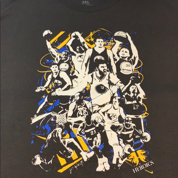 GOLDEN STATE WARRIORS NBA Legendary Players 3xl - Picture 4 of 5